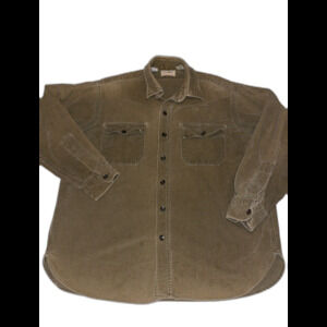 L L Bean Chamois Shirt Size 16 1/2